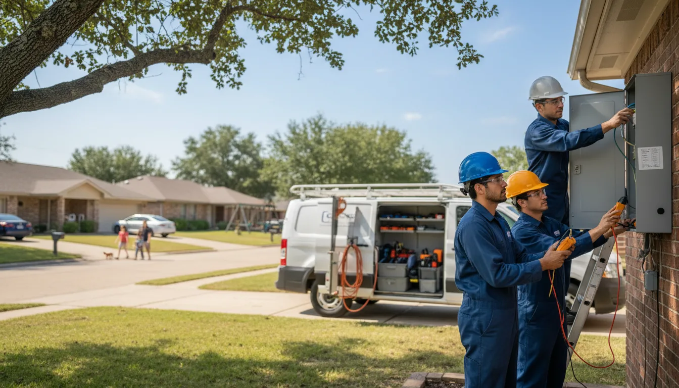 Certified electrician providing emergency electrical services in Adamsville, OH